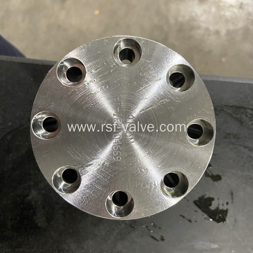 Forged Steel Trunnion of Trunnion Mounted Ball Valve